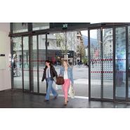 Porte automatique coulissante Softica - Fabrication française, sur mesure, avec motorisation Brushless_2