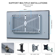 Panel PC industriel fanless 18.5