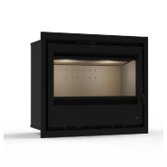 Pack insert Ecodesign Lagos-C-595 - 6.5kW avec ventilation et cadre 4 côtés_2