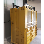 Presse verticale extra large haute densité M72HD - idéale pour recyclage industriel et centres de distribution_2