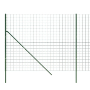 Vidaxl clôture en treillis métallique vert 1,6x25 m acier galvanisé 154092_2