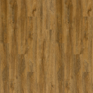 Wallart planches d'aspect de bois chêne de récupération marron rouille 432696_2