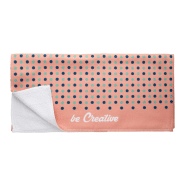 Serviette publicitaire - impression sublimation - 100% coton et microfibre - 400 gr/m²_2
