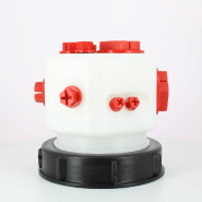 Couvercle Ø150 multifonctionnel - PE naturel - version moulée_2