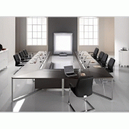 Table de conférence i-meet - Référence imeet03 - LAS - 640x320 cm - Câblage intégré et design modulable_2