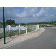 Clôtures grillagées - panneaux vert RAL 6005 - Panneaux Soudés Plastifiés sur fils Galvanisés_2