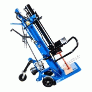 Appareil hydraulique de fendage 22 tonnes avec grand châssis renforcé