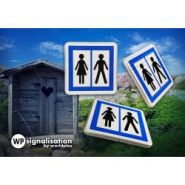 Panneau services toilettes ouvertes au public CE12 - signalisation de toilettes publiques_2