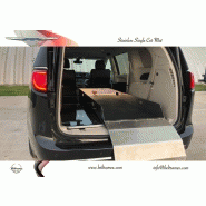 Chrysler Pacifica avec sièges Stow & Go pour flexibilité