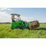 Mini-chargeuse articulée Avant Tecno Série R - 1.4t, siège conducteur arrière, bras télescopique_2