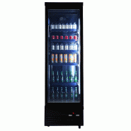 Réfrigérateur 1 porte en verre noir ceb-500r bl l620 7526.0100 COMBISTEEL_2