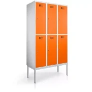 Vestiaire métallique 6 portes  - 120 cm de largeur_2