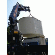 Cuve à eau en béton : 15000 litres