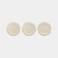 Pots de stockage - Kit de 3 - Soft Beige - Ensemble de Rangement Brabantia ReNew pour épingles à cheveux, boucles d'oreilles et cotons-tiges_2