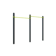 Barre fixe double - Gamme Street Workout DAMAPRO Barre fixe double - Gamme Street Workout DAMAPRO