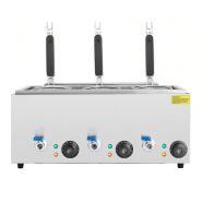 Cuiseur à pâtes avec 6 paniers + 3 robinets de vidange_2