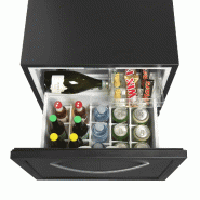 Réfrigérateur Minibar tiroir TD50A Noir TEFCOLD_2