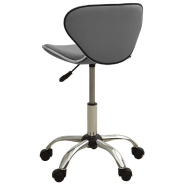 Vidaxl tabouret de salon et spa gris similicuir 323678_2