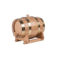 F05gc petit fût chêne 5l - tonneaux en bois - allary - diamètre bouge : 22 cm_2