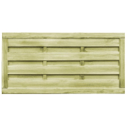 Vidaxl portillons 2 pcs bois de pin imprégné 150x75 cm vert 45320_2