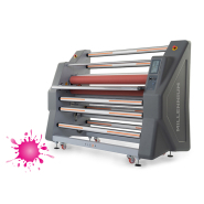Laminateur à double rouleau chauffant Flexa Millenium - plastification, encapsulage, adhésivage, pose de tape et contrecollage sur supports rigides_2