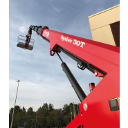 Nacelle araignée sur chenille légère, compacte et maniable à 30 m de haut - spider 30 t_2