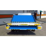 Récolteuse automotrice sur roues 8000 Foglia - Ortomec Srl - largeur de tête de récolte 120 à 180 cm - pour jeunes pousses, roquette, épinards_2