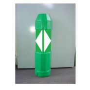 Balise de renforcement permanent pour parking, en polyéthylène soufflé, de couleur - Type J - STI Balisage routier_2