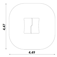 Maisonnette avec table et bancs en acier inoxydable et PEHD - Conforme EN1176 - Référence BT12075_2
