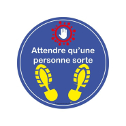 Adhésif à poser au sol - Sécurité sanitaire - pro301_2