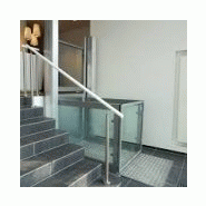 Élévateur PMR fixe LP8 - course jusqu'à 3000 mm - pour ERP - utilisation extérieure_2