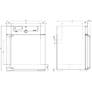 Etuve MEMMERT UN 110 avec convection naturelle 300°C_2