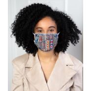 Masque catégorie 1 AFNOR - modèle abstrait - lavable et certifié IFTH/DGA - 100% coton - Made in France_2