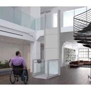 Plateforme  monte-escalier ouverte, compacte, polyvalente,   robuste avec technologies conviviales  - Hauteur de transport de 600mm à 3000mm - UnaPorte_2