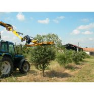 Sécateur d'élagage hydraulique - longueur de coupe étendue