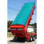 Remorques bennes monocoques Jeantil BR 11-16 à 18-27 SE - semi-élévatrice - 11 à 18 tonnes, porte et béquille hydrauliques_2