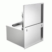 Lave-mains à commmande fémorale avec distributeur de savon | P 300 mm_2