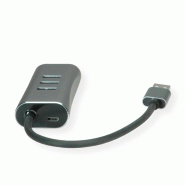 VALUE Convertisseur USB 3.2 Gen 1 - Gigabit Ethernet +Hub 3x_2