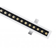 Luminaire linéaire encastré LED Toneco 2500 75W - style fin et épuré à réflecteurs optiques, dimmable et haute performance_2