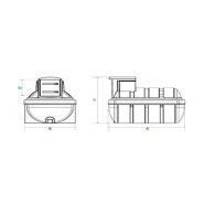 Cuve AdBlue - Renson - 2500 L avec pompe à membrane 230V et accessoires intégrés_2