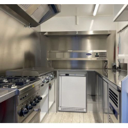 Remorque pour restaurant mobile - Tacos Mexicains personnalisable - Compacte et équipée pour tacos traditionnels_2