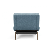 Innovation Living - Fauteuil Splitback Eik Convertible Lit 90x115 cm - Pieds en Chêne Noyer - Tissu Mixed Dance Light Blue_2