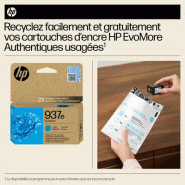 HP 937e Cartouche dencre authentique Cyan EvoMore_2