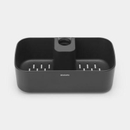 Serviteur de douche -Dark Grey Brabantia ReNew - Rangement pratique et compact pour vos produits de douche_2