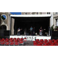 Scène PRO 35 - Surface de 35 m² - Hauteur de 3,70 m - Résistance des planchers à 600 kg/m² - Scène mobile prête à être tractée_2