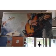 Absorbeur de bruit AcouPlast® avec structure imputrescible et légère