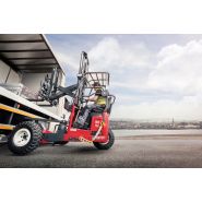 Chariot élévateur Moffett M4 NX équipé du système GroundStart™