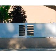 Draco et Léo - Clôtures en aluminium semi-ajourées - RD Productions - Design contemporain et compatibilité avec portails_2