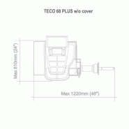 Équilibreuse électronique TECO 68 PLUS - Écran LCD 19