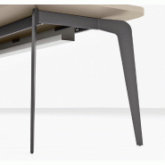 Table de réunion carrée Blade - Alea - Oui, 120, Chêne clair_2